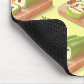 Tapis De Souris Illustration du rouleau de gâteau Matcha (Coin)