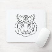 Tapis De Souris Illustration du tigre (Avec souris)