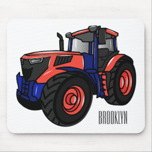 Tapis De Souris Illustration du tracteur