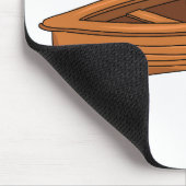 Tapis De Souris Illustration d'un bateau à roues (Coin)