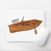 Tapis De Souris Illustration d'un bateau à roues (Avec souris)