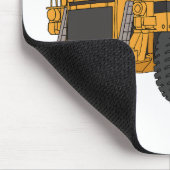 Tapis De Souris Illustration d'un camion à grande échelle (Coin)