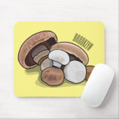 Tapis De Souris Illustration d'un champignon (Avec souris)