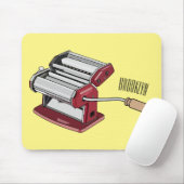 Tapis De Souris Illustration d'un fabricant de pâtes alimentaires (Avec souris)