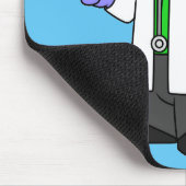 Tapis De Souris Illustration D'Un Médecin Spinosaure. (Coin)