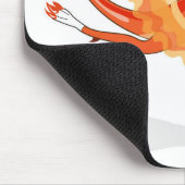 Tapis De Souris Illustration D'Un Raptor Danseur Ballerina. 2 (Coin)