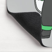 Tapis De Souris Illustration D'Un Soudeur De Stegosaurus. (Coin)