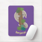 Tapis De Souris Illustration d'une anteure de pangolin mignonne (Avec souris)