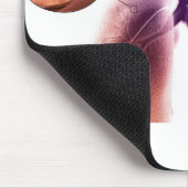 Tapis De Souris Illustration d'une crise d'asthme de pollen (Coin)