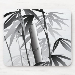 Tapis De Souris Illustration d'une peinture orientale de style