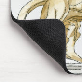 Tapis De Souris Illustration d'une statue de griffon (Coin)