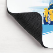 Tapis De Souris Illustration élégante de croisière Vette (Coin)