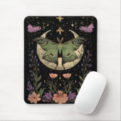 Tapis De Souris Illustration gothique de ciel nocturne (Avec souris)