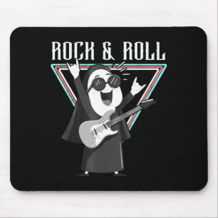 Tapis De Souris Illustration graphique amusante de Rock & Roll