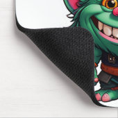 Tapis De Souris Illustration Happy Little Troll Chibi (Coin)