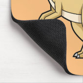 Tapis De Souris Illustration Mignonne D'Un Pachycéphalosaure Dinos (Coin)