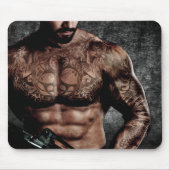 Tapis De Souris Illustration Mousepad de faucon (Devant)