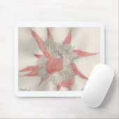 Tapis De Souris Illustration rose de fleur (Avec souris)