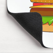 Tapis De Souris Illustration vectorielle de Burger (Coin)