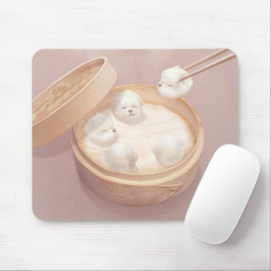 Tapis De Souris Illustration Xiao Long Bao Cute