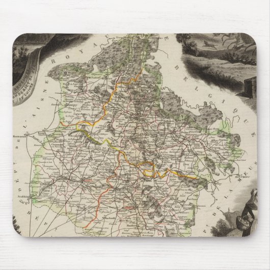 Tapis De Souris Illustrations de marge (Devant)