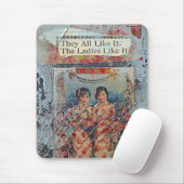 Tapis De Souris Ils L'Aiment Tous (Avec souris)