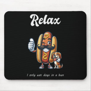Tapis De Souris Ils Mangent Des Chiens Chats Animaux Trump Kamala 