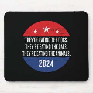 Tapis De Souris Ils mangent Les Chiens Ils mangent Les Chats Tru