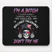 Tapis De Souris I'm A Beautiful Intelligent Thoughtful Caring Hone (Devant)