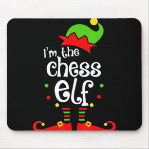 Tapis De Souris im chess elf xmas famille ami cadeau de noël