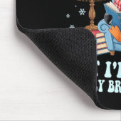 Tapis De Souris I'm cold but i'm being brave about it penguin  (Coin)