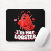 Tapis De Souris I'm Her Lobster Matching Couple Valentine's Day Wo (Avec souris)