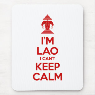 Tapis De Souris I'm Lao I Can't Keep Calm