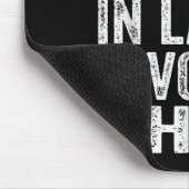 Tapis De Souris I'm My Mother In Law's Favorite Child Funny Family (Coin)