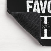 Tapis De Souris I'm My Mother In Law's Favorite Child Funny Parent (Coin)