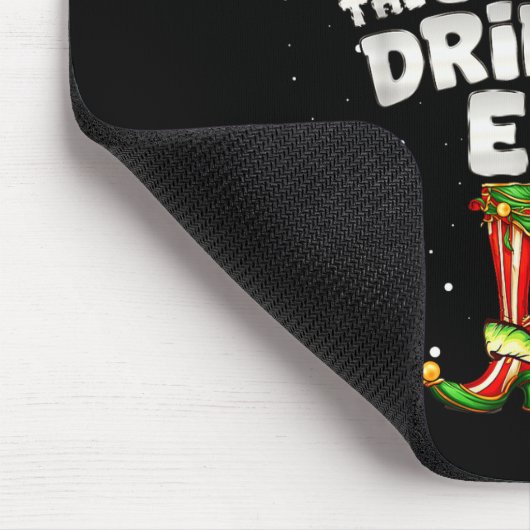 Tapis De Souris I'm The Coffee Drinking Elf Family Matching Group (Coin)