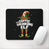 Tapis De Souris I'm The Coffee Drinking Elf Family Matching Group (Avec souris)
