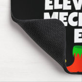 Tapis De Souris I'm The Elevator Mechanic Elf Family Pajama Christ (Coin)