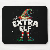 Tapis De Souris I'm The Extra Elf Family Matching Group Christmas  (Devant)