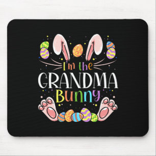 Tapis De Souris I'm The Grandma Bunny Matching Family Easter Party