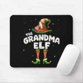 Tapis De Souris I'm The Grandma Elf Family Matching Group Christma (Avec souris)