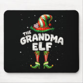 Tapis De Souris I'm The Grandma Elf Family Matching Group Christma (Devant)