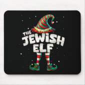 Tapis De Souris I'm The Jewish Elf Family Matching Group Christmas (Devant)