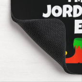 Tapis De Souris I'm The Jordanian Elf Family Pajama Christmas Funn (Coin)