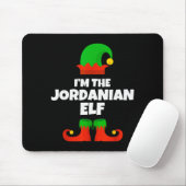 Tapis De Souris I'm The Jordanian Elf Family Pajama Christmas Funn (Avec souris)