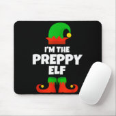 Tapis De Souris I'm The Preppy Elf Family Pajama Christmas Funny (Avec souris)