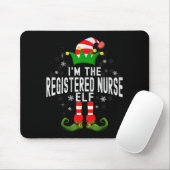 Tapis De Souris I'm The Registered Nurse Elf Christmas Family Pjs (Avec souris)