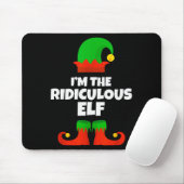 Tapis De Souris I'm The Ridiculous Elf Family Pajama Christmas Fun (Avec souris)