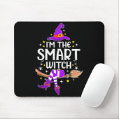 Tapis De Souris I'm The Smart Witch Halloween Matching Group Costu (Avec souris)