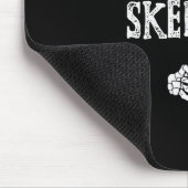 Tapis De Souris I'm With Skeleton Halloween Costume Funny Couples (Coin)